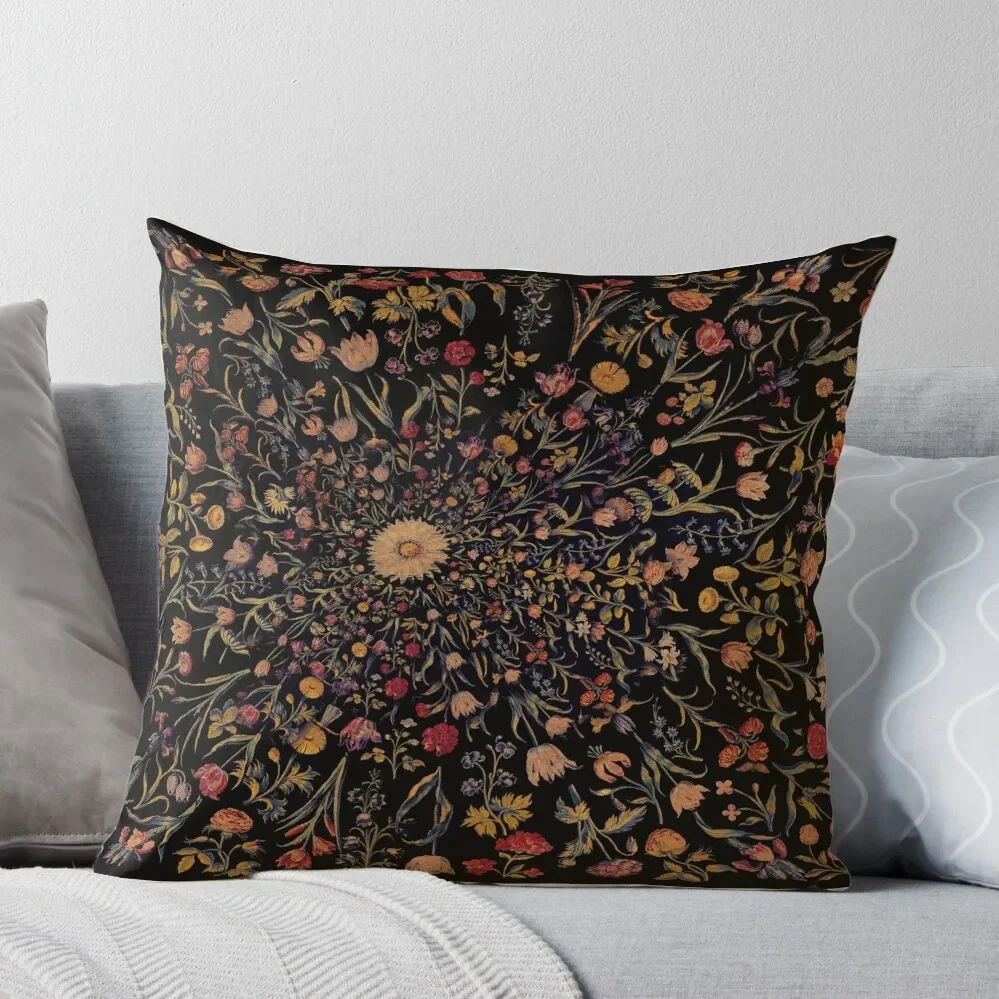 Medieval Flowers on Black Throw Pillow Couch Cushions Cushion Cover Set Luxury Living Room Decorative Cushions
Medieval Flowers on Black Throw Pillow Couch Cushions Cushion Cover Set Luxury Living Room Decorative Cushions