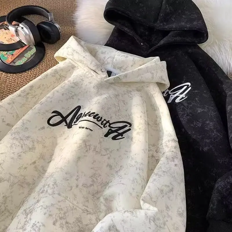 Sweater Men's Hooded Spring and Autumn Ins Hong Kong Style Loose Trendy Brand Letter Printing Versatile Jacket
Sweater Men's Hooded Spring and Autumn Ins Hong Kong Style Loose Trendy Brand Letter Printing Versatile Jacket