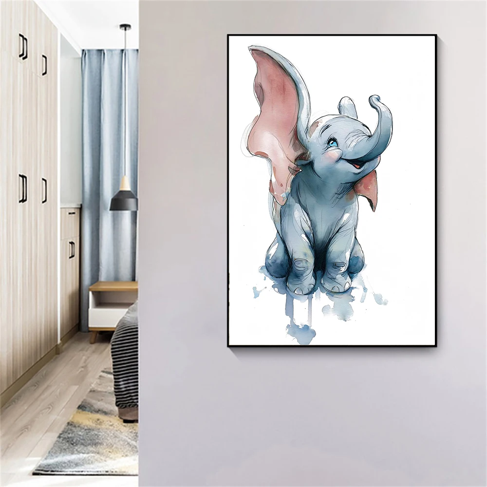 Dumbo Watercolor Print Dumbo Painting Disney Wall Art Canvas Painting Print Art Poster Modern Home Decor Kids Room Wall Decor
Dumbo Watercolor Print Dumbo Painting Disney Wall Art Canvas Painting Print Art Poster Modern Home Decor Kids Room Wall Decor