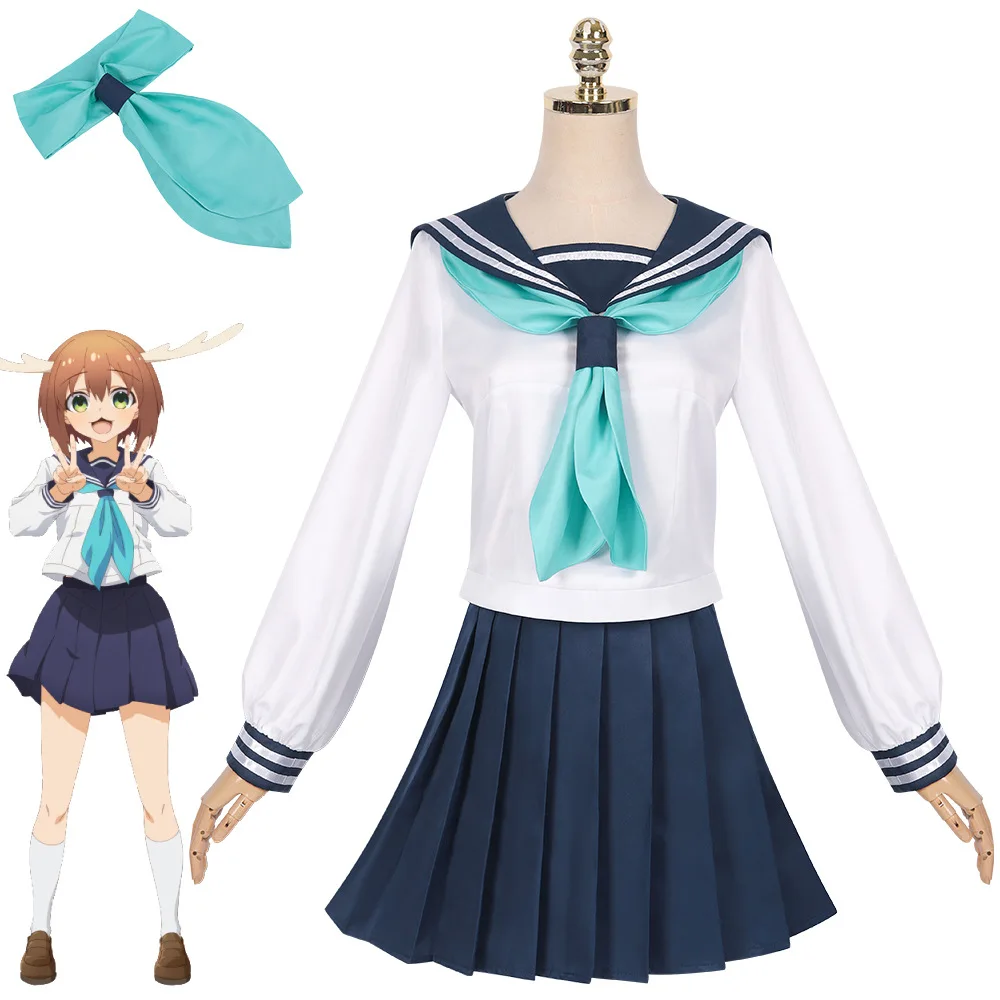 Shikanoko Noko Cosplay Costume Koshi Torako Cosplay Shikanoko Nokonoko Koshitantan Anime JK School Uniform Antlers Headwear Wig
Shikanoko Noko Cosplay Costume Koshi Torako Cosplay Shikanoko Nokonoko Koshitantan Anime JK School Uniform Antlers Headwear Wig