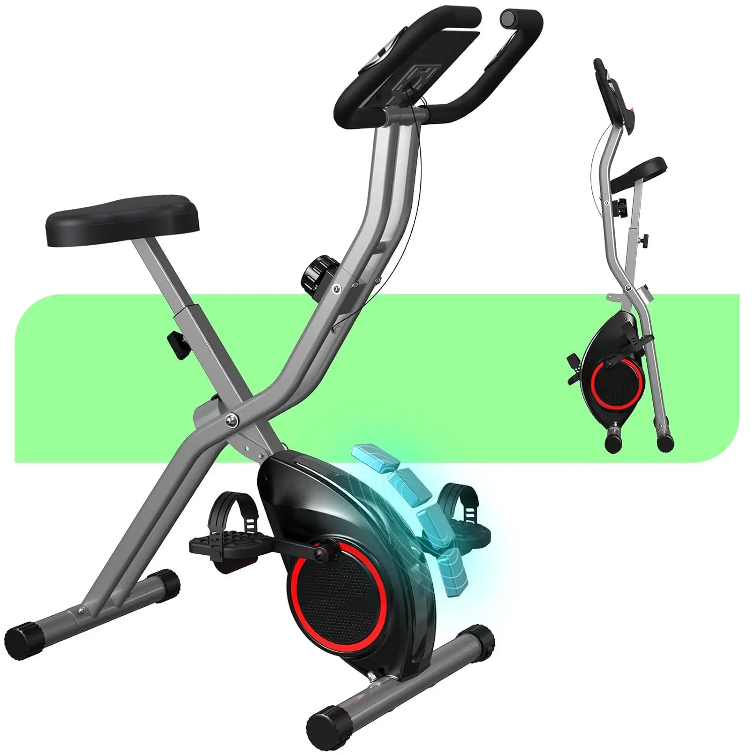 Lightweight 33LB Foldable Exercise Bike for Small Apartments, Stationary Bikes for Home Workout, Indoor Portable, Customized
Lightweight 33LB Foldable Exercise Bike for Small Apartments, Stationary Bikes for Home Workout, Indoor Portable, Customized