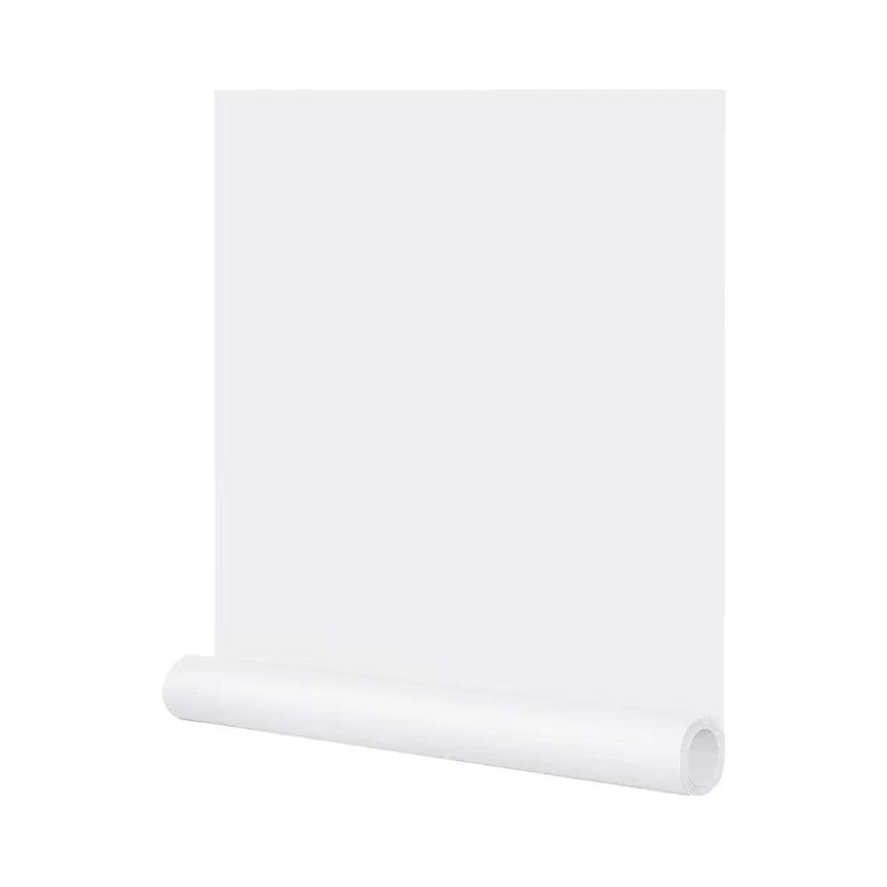 24""X394"" White Peel And Sti Wallpaper Matte Solid Textured Emed Self Adhesive Removable Waterproof Contact Paper For Cabinets
24""X394"" White Peel And Sti Wallpaper Matte Solid Textured Emed Self Adhesive Removable Waterproof Contact Paper For Cabinets