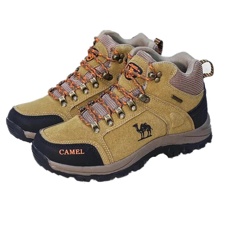 Suede High Top Brand Climbing Sneakers For Man Anti-slip Outdoor Hiking Boots Man 2025 Autumn Winter Comfy Men's Trekking Shoes
Suede High Top Brand Climbing Sneakers For Man Anti-slip Outdoor Hiking Boots Man 2025 Autumn Winter Comfy Men's Trekking Shoes