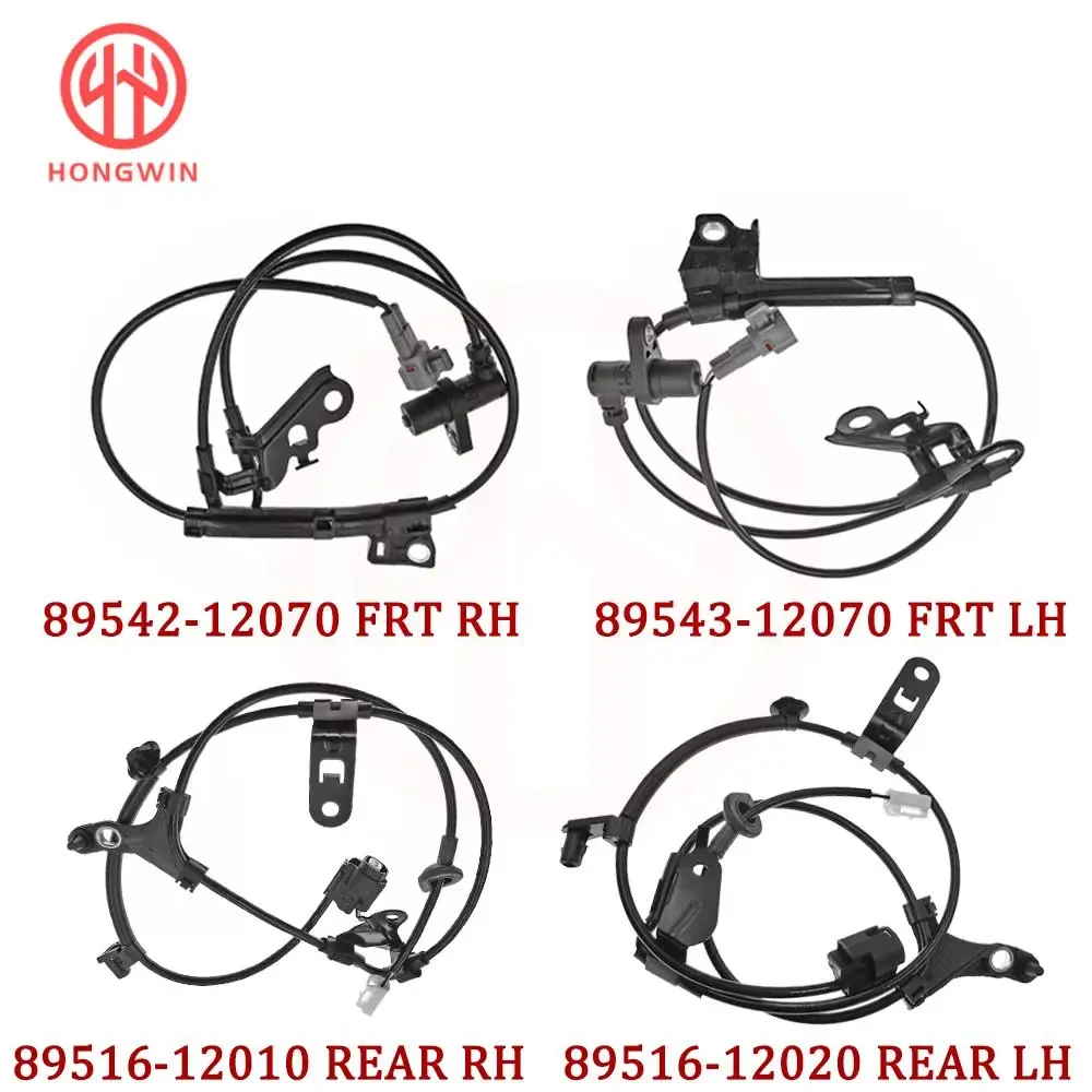 For Toyota Corolla Matrix 2004 2005 2006 2007 2008 1.8L New Front Rear Left Right ABS Wheel Speed Sensor 89542-12070,89516-12010
For Toyota Corolla Matrix 2004 2005 2006 2007 2008 1.8L New Front Rear Left Right ABS Wheel Speed Sensor 89542-12070,89516-12010