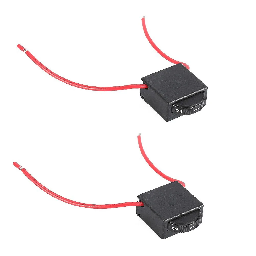 2pcs Speed Controller Switch For 220v-250v Electric Angle Grinder 6 Speed Regulation Power Tools Replacement Accessories
2pcs Speed Controller Switch For 220v-250v Electric Angle Grinder 6 Speed Regulation Power Tools Replacement Accessories
