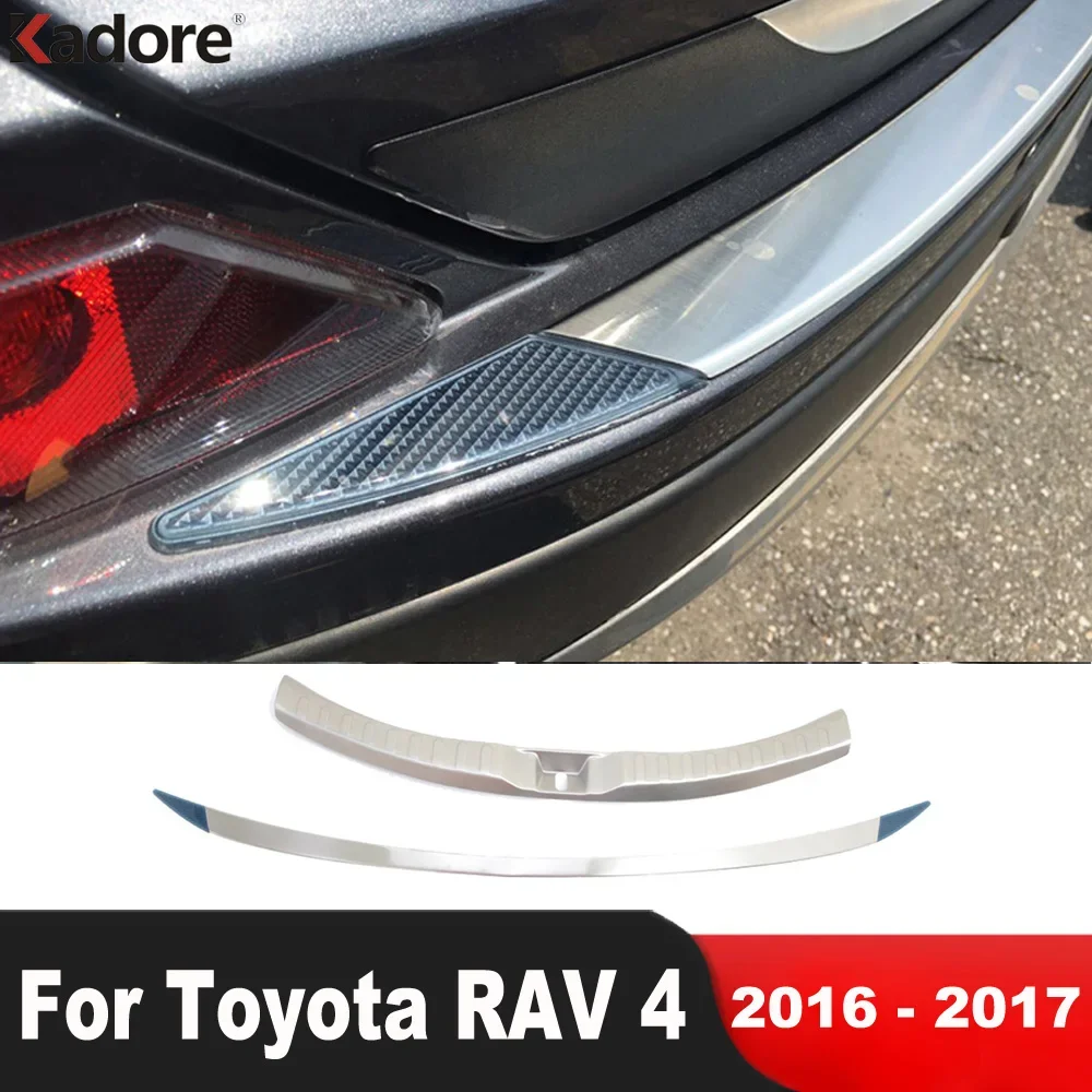 Rear Trunk Bumper Cover Trim For Toyota RAV4 RAV 4 2016 2017 Stainless Steel Car Tailgate Door Sill Plate Guard Pad Accessories
Rear Trunk Bumper Cover Trim For Toyota RAV4 RAV 4 2016 2017 Stainless Steel Car Tailgate Door Sill Plate Guard Pad Accessories
