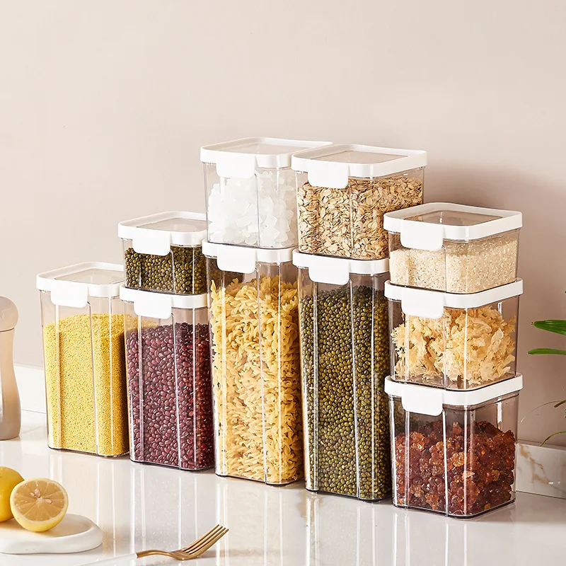 Sealed box food grade storage jar grain storage box spice storage sealed jar for picnics portable and convenient kitchen items
Sealed box food grade storage jar grain storage box spice storage sealed jar for picnics portable and convenient kitchen items