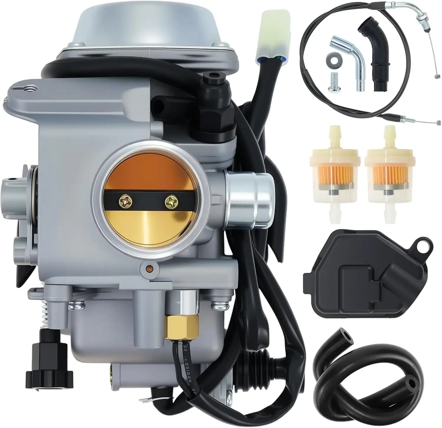 16100-HN0-672 Carburetor Compatible with Honda Foreman 450 TRX450ES 1998-2001 TRX450FE 2004 TRX450FM 2002-2004 4x4 Carb
16100-HN0-672 Carburetor Compatible with Honda Foreman 450 TRX450ES 1998-2001 TRX450FE 2004 TRX450FM 2002-2004 4x4 Carb