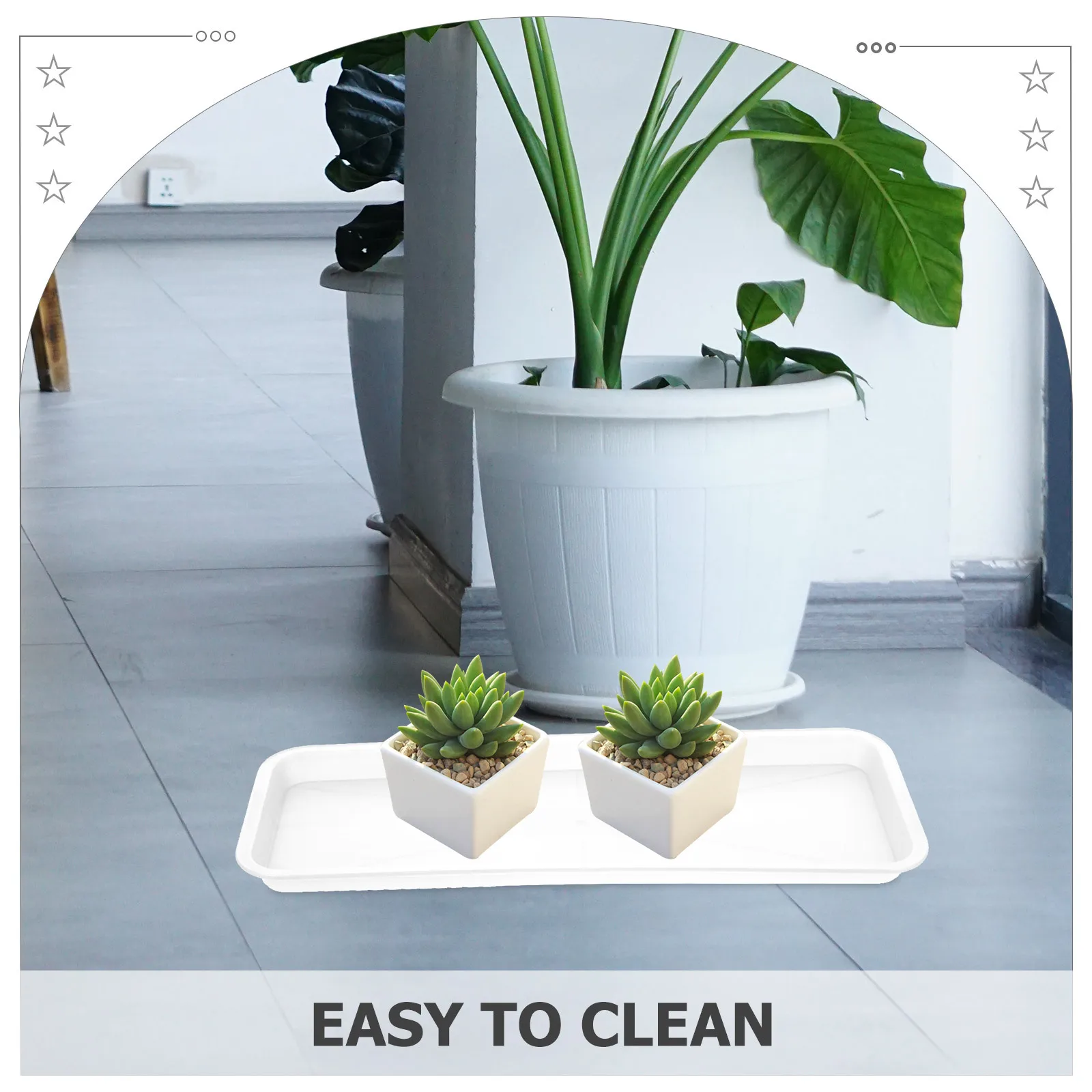 10pcs Plastic Plant Saucer Rectangular Drainage Tray For Indoor Outdoor Flower Pot Water Catcher Planter Accessories
10pcs Plastic Plant Saucer Rectangular Drainage Tray For Indoor Outdoor Flower Pot Water Catcher Planter Accessories