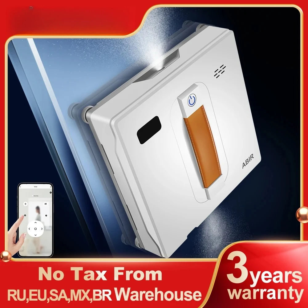WD8 Robot Window Vacuum Cleaner,Dual Water Spray, Sensor,Smart Home Glass Wall Wet Dry Cleaning ,APP&Remote Control
WD8 Robot Window Vacuum Cleaner,Dual Water Spray, Sensor,Smart Home Glass Wall Wet Dry Cleaning ,APP&Remote Control