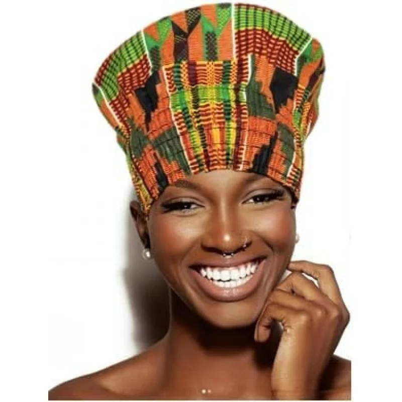 African Women's Nefertiti Crown Hat, Kente Print, Ankara Style, Queen Hat
African Women's Nefertiti Crown Hat, Kente Print, Ankara Style, Queen Hat