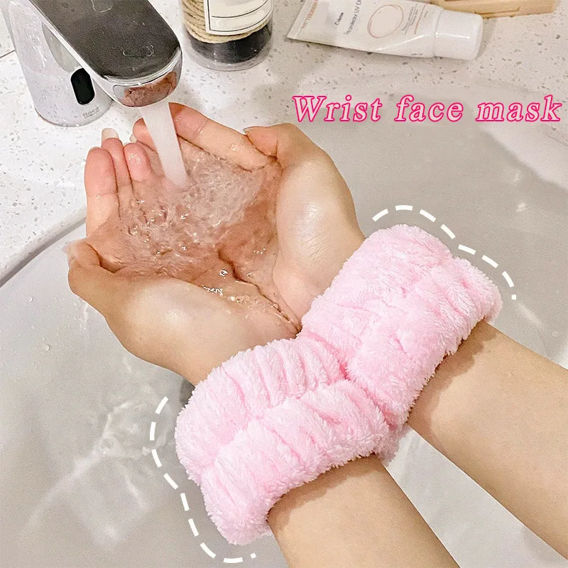 2Pcs Wrist Washing Belt Soft Microfiber Towel Wristbands For Washing Face Water Absorption Washing Prevent Wetness Wrist Guard
2Pcs Wrist Washing Belt Soft Microfiber Towel Wristbands For Washing Face Water Absorption Washing Prevent Wetness Wrist Guard