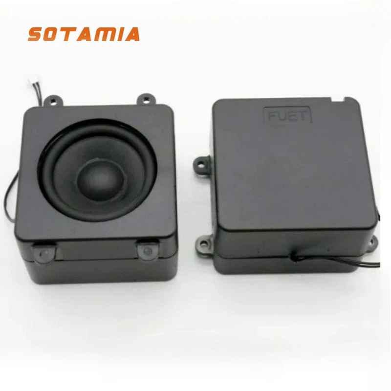 SOTAMIA 2Pcs 3.5 Inch Square Cavity Speaker 90*90mm 4 Ohm 15W All in One LCD TV Audio LoudSpeaker Music Home Theater Speaker
SOTAMIA 2Pcs 3.5 Inch Square Cavity Speaker 90*90mm 4 Ohm 15W All in One LCD TV Audio LoudSpeaker Music Home Theater Speaker