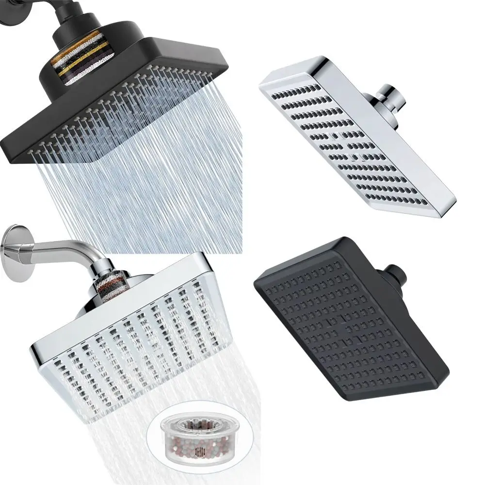 6-Inch Design High-Pressure Shower Head Portable Square Design Waterfall Shower Head Anti-Clogging Water Saving
6-Inch Design High-Pressure Shower Head Portable Square Design Waterfall Shower Head Anti-Clogging Water Saving
