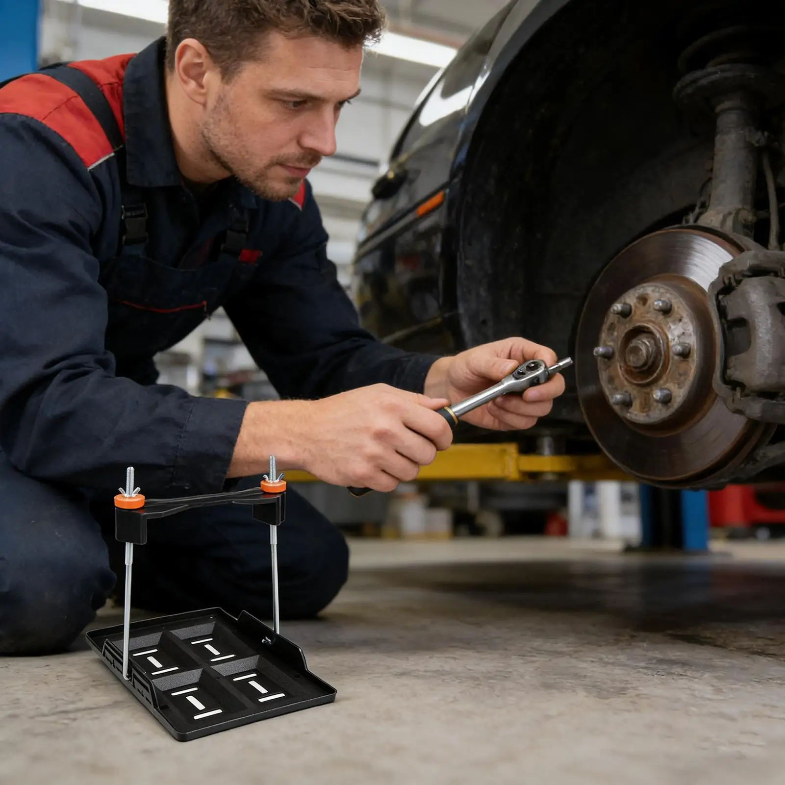 Battery Tray Bracket Adjustable Clamp Battery Hold Down Tray Bracket For Automotive Truck Trailer RV Boat Marine
Battery Tray Bracket Adjustable Clamp Battery Hold Down Tray Bracket For Automotive Truck Trailer RV Boat Marine