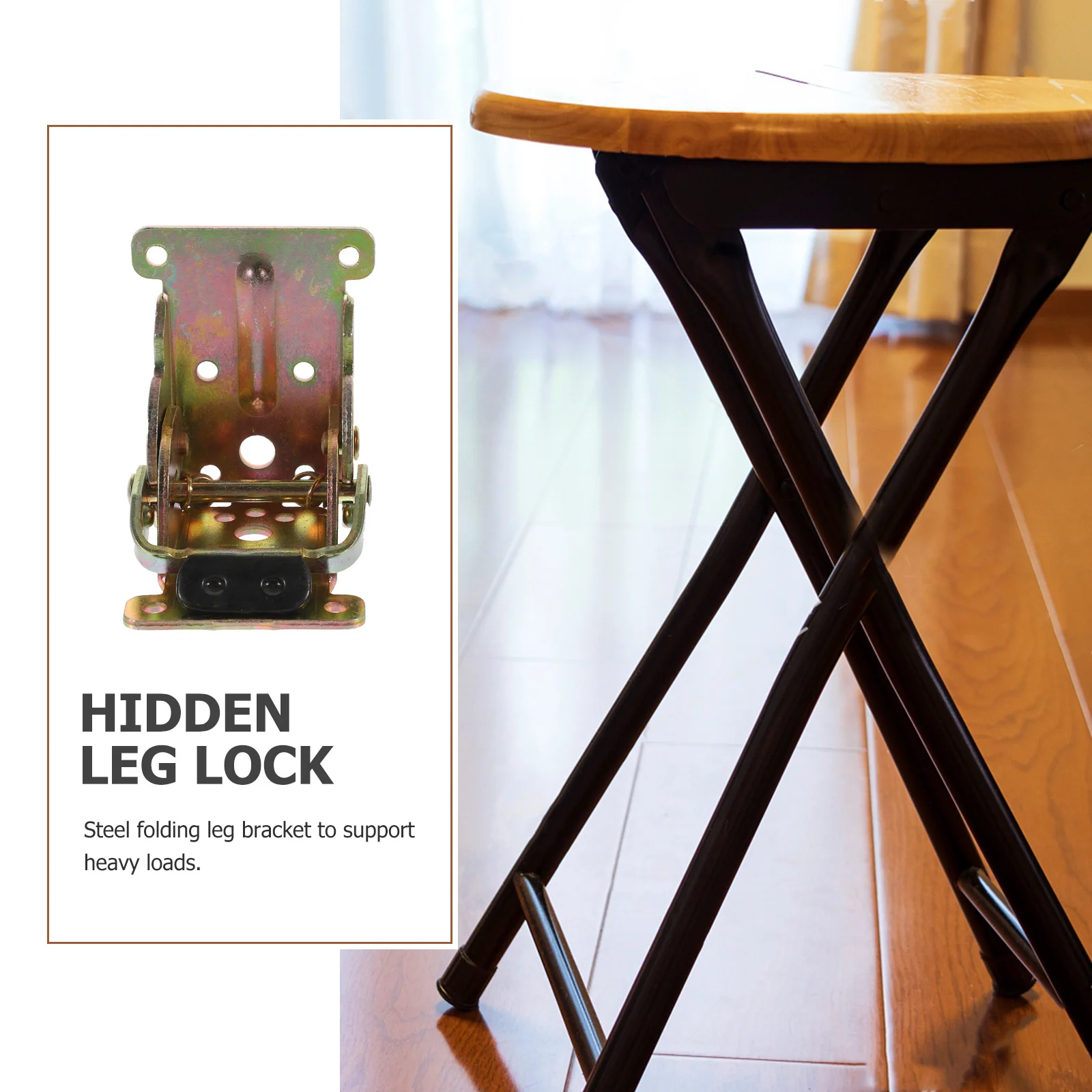 2Pcs Heavy Duty Folding Hinges 90 Degree Folding Table Leg Hinges for DIY Furniture Locking Hinge
2Pcs Heavy Duty Folding Hinges 90 Degree Folding Table Leg Hinges for DIY Furniture Locking Hinge