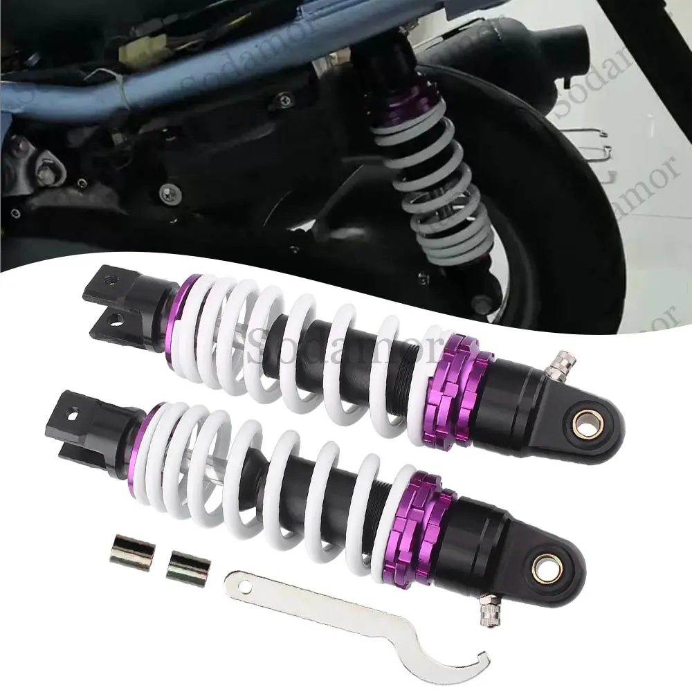 Motorcycle 235mm A set of Shock Absorbers Solid Steel+Aluminium Alloy Fit For YAMAHA GRAND AXIS SUZUKI VERDE HONDA SMART DIODX
Motorcycle 235mm A set of Shock Absorbers Solid Steel+Aluminium Alloy Fit For YAMAHA GRAND AXIS SUZUKI VERDE HONDA SMART DIODX