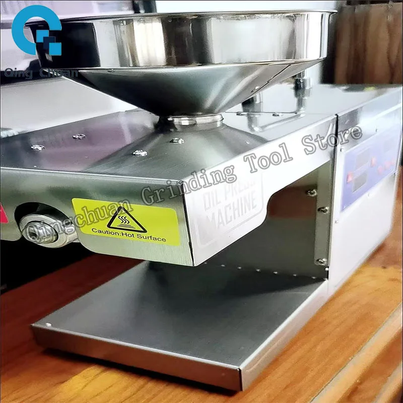 Intelligent Oil Press Adjustable Temperature Automatic Household Oil Press Small Medium-sized Hot Cold Oil Press
Intelligent Oil Press Adjustable Temperature Automatic Household Oil Press Small Medium-sized Hot Cold Oil Press