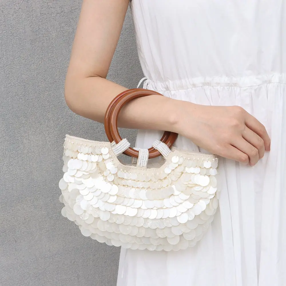 New Summer Outings Fairy Beaded Bag Woven Shoulder Bag Woven Shoulder Bag Shell Handmade Purse Crossbody Tote Bag
New Summer Outings Fairy Beaded Bag Woven Shoulder Bag Woven Shoulder Bag Shell Handmade Purse Crossbody Tote Bag