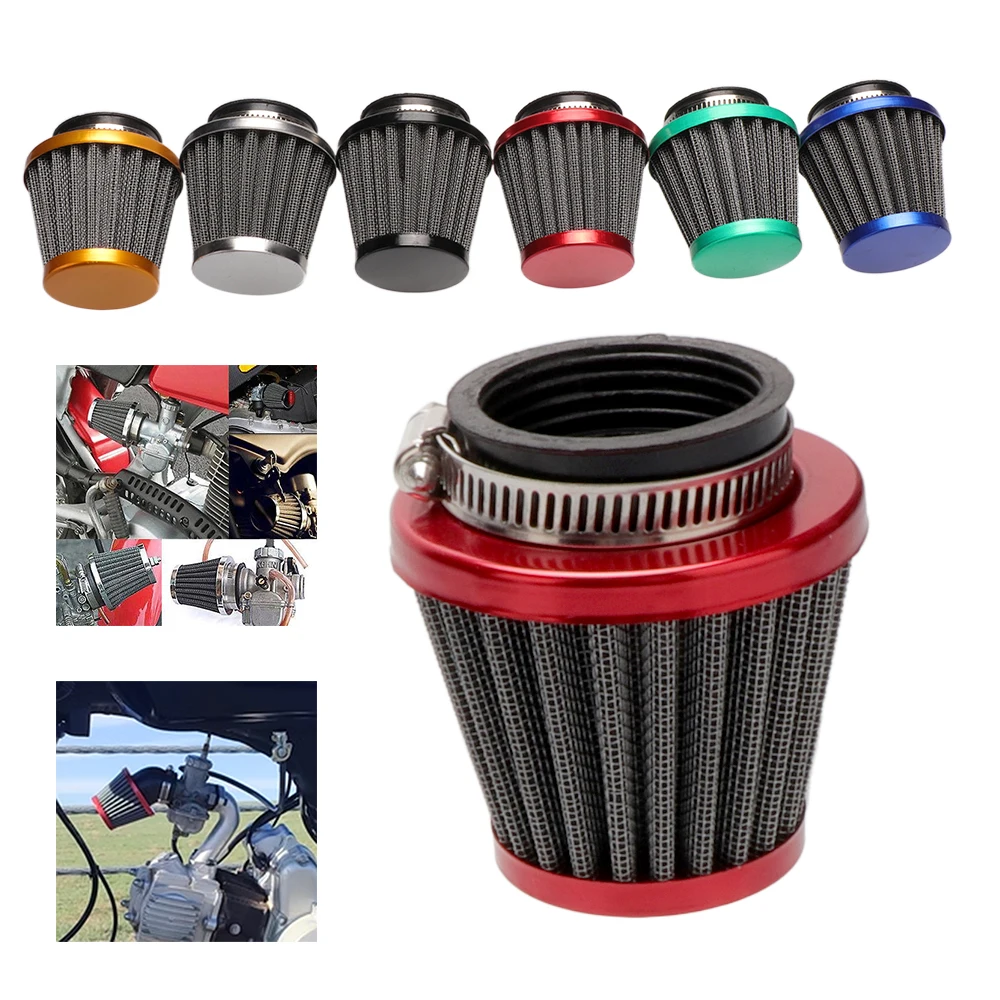 Motorcycle Mushroom Head Air Filter 45mm 50mm 54mm 58mm Fit for 110cc 125cc 150cc 250cc 450cc Motorcycle Scooter Pit Dirt Bike
Motorcycle Mushroom Head Air Filter 45mm 50mm 54mm 58mm Fit for 110cc 125cc 150cc 250cc 450cc Motorcycle Scooter Pit Dirt Bike