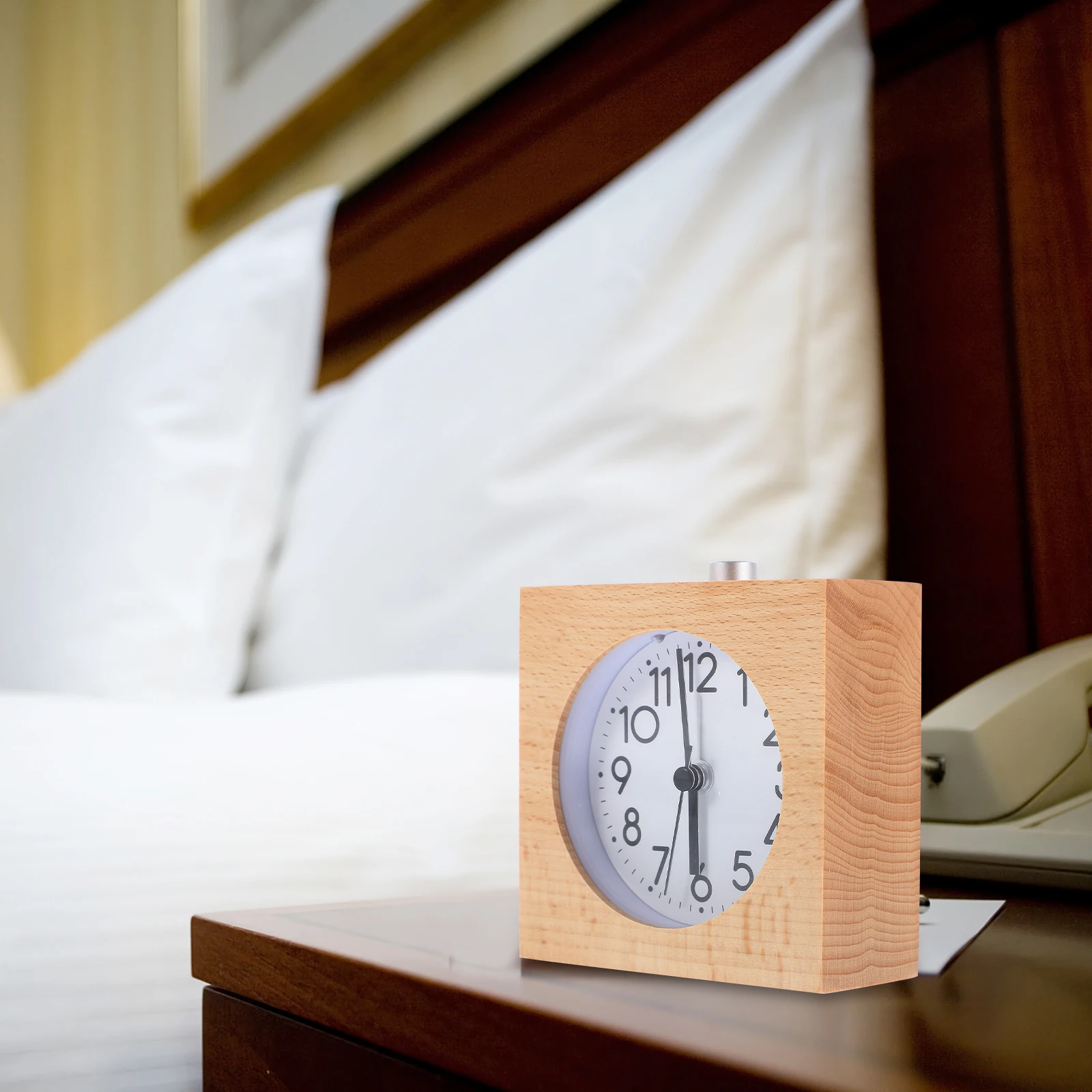 Wooden Alarm Clock Digital Led Square Brown Bedroom Desk Home Office Decorative Clock Tabletop Stylish Practical Gift Idea
Wooden Alarm Clock Digital Led Square Brown Bedroom Desk Home Office Decorative Clock Tabletop Stylish Practical Gift Idea
