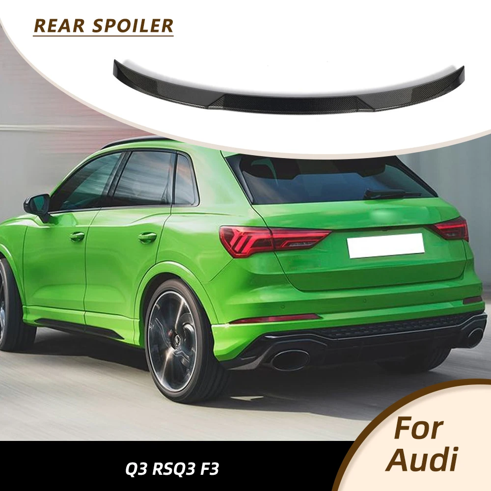 Car Rear Roof Racing Spoiler For Audi Q3 RSQ3 F3 2019-2025 Car Auto Trunk Spoiler Wing Lip Exterior Body Parts Kits Carbon Fiber
Car Rear Roof Racing Spoiler For Audi Q3 RSQ3 F3 2019-2025 Car Auto Trunk Spoiler Wing Lip Exterior Body Parts Kits Carbon Fiber
