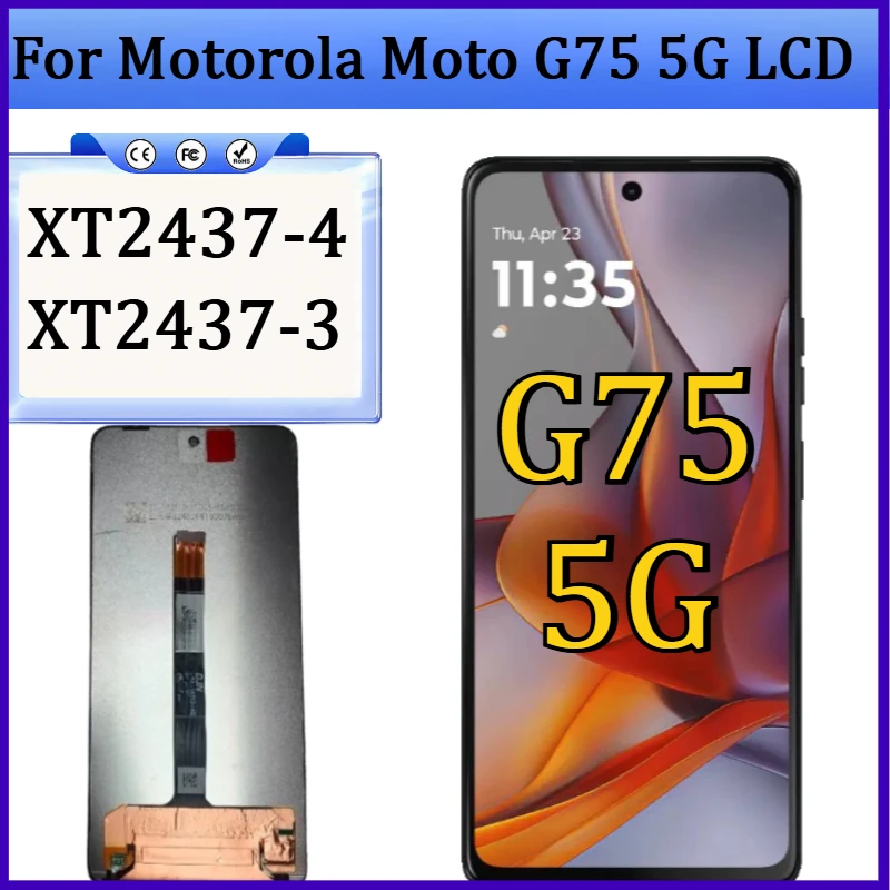New TFT Screen for Motorola Moto G75 5G LCD Display Touch Panel Screen Digitizer Assembly Replacment for Moto G75 LCD
New TFT Screen for Motorola Moto G75 5G LCD Display Touch Panel Screen Digitizer Assembly Replacment for Moto G75 LCD