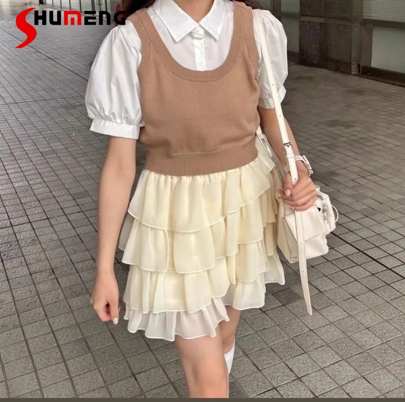 Japanese Lolita Style Soft Girl Irregular Layer Cake Pants Skirt Harajuku Clothes Women's High-waisted Elastic Waist Mini Skirts
Japanese Lolita Style Soft Girl Irregular Layer Cake Pants Skirt Harajuku Clothes Women's High-waisted Elastic Waist Mini Skirts