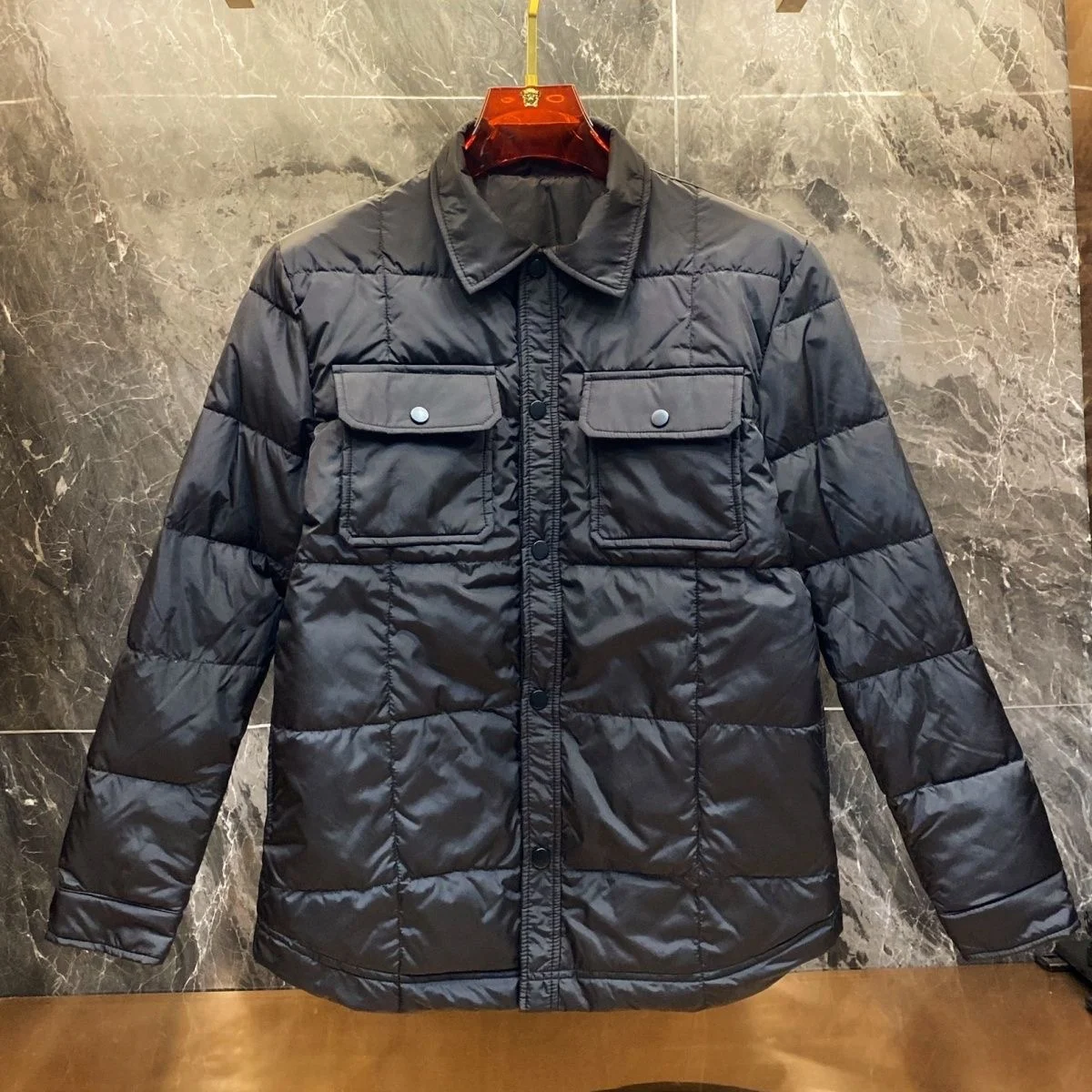 Winter Thiened Cotton Padded Stand Collar Slim Fit Jaet Men's Outerwear Korean Sle Faionable Youth Casual Coat
Winter Thiened Cotton Padded Stand Collar Slim Fit Jaet Men's Outerwear Korean Sle Faionable Youth Casual Coat