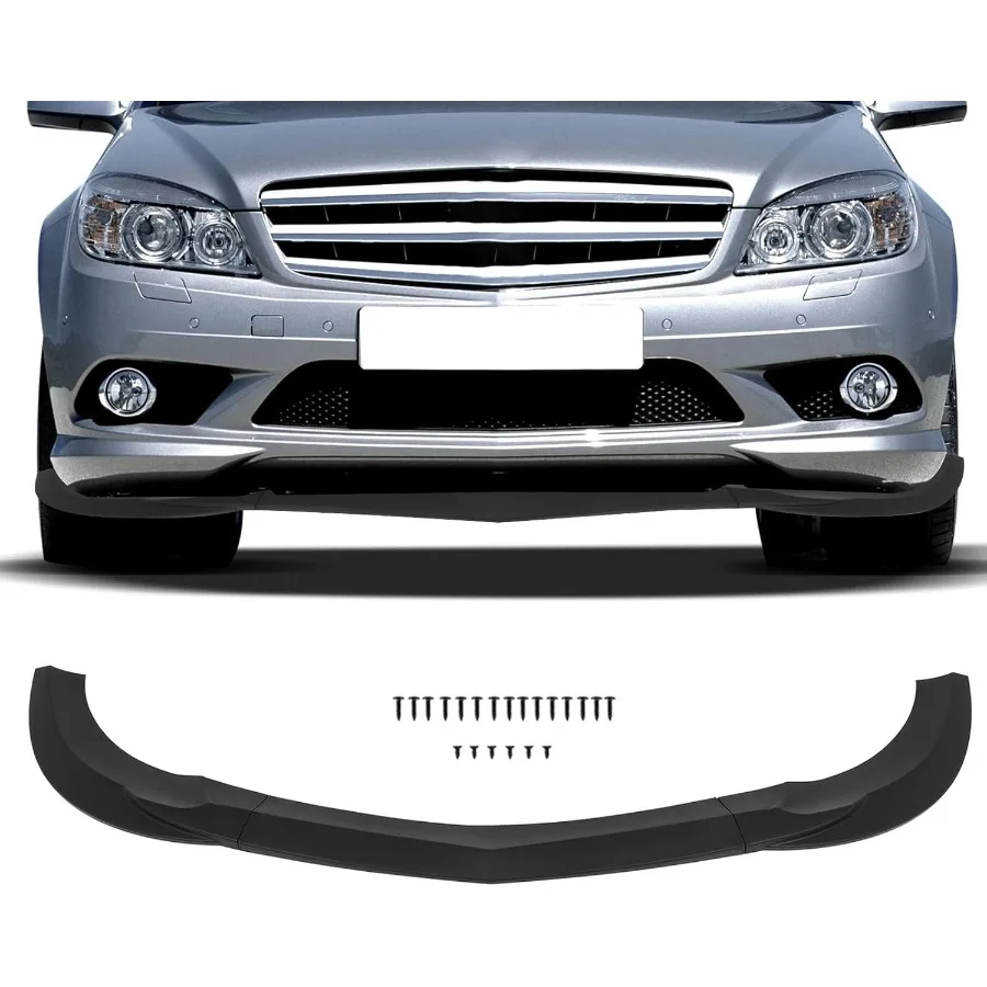 Матовый черный пластиковый передний спойлер для MercedesBenz W204 CClass Sedan 20082011, улучшенный аэродинамический передний бампер для Spo
Матовый черный пластиковый передний спойлер для MercedesBenz W204 CClass Sedan 20082011, улучшенный аэродинамический передний бампер для Spo