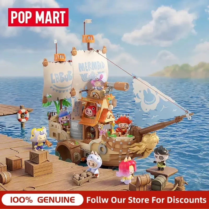 Оригинальный конструктор Pop Mart Labubu The Monsters: Корабль-русалка-пират, мифическая морская сборная модель для взрослых коллекционеров
Оригинальный конструктор Pop Mart Labubu The Monsters: Корабль-русалка-пират, мифическая морская сборная модель для взрослых коллекционеров
