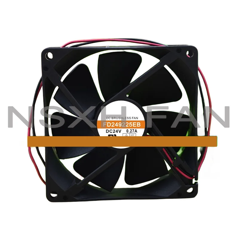 Новый двухконтактный бесщеточный вентилятор FD249225EB 24V 0.27A 9025 90*90*25 мм
Новый двухконтактный бесщеточный вентилятор FD249225EB 24V 0.27A 9025 90*90*25 мм