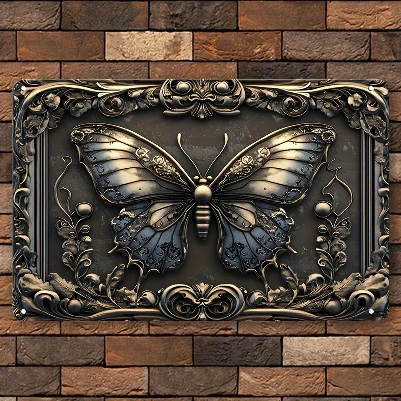 Contemporary Metal Butterfly Wall Art, Aluminum Decorative Sign, Insect Theme 2D Gift for Home - Wall Hanging Decorative Plaque
Contemporary Metal Butterfly Wall Art, Aluminum Decorative Sign, Insect Theme 2D Gift for Home - Wall Hanging Decorative Plaque