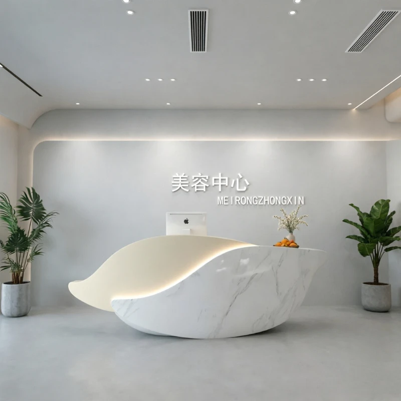 Business Display Reception Desks Salon Modern Luxury Events Reception Desk Commercial Italian Bancone Da Reception Furniture
Business Display Reception Desks Salon Modern Luxury Events Reception Desk Commercial Italian Bancone Da Reception Furniture