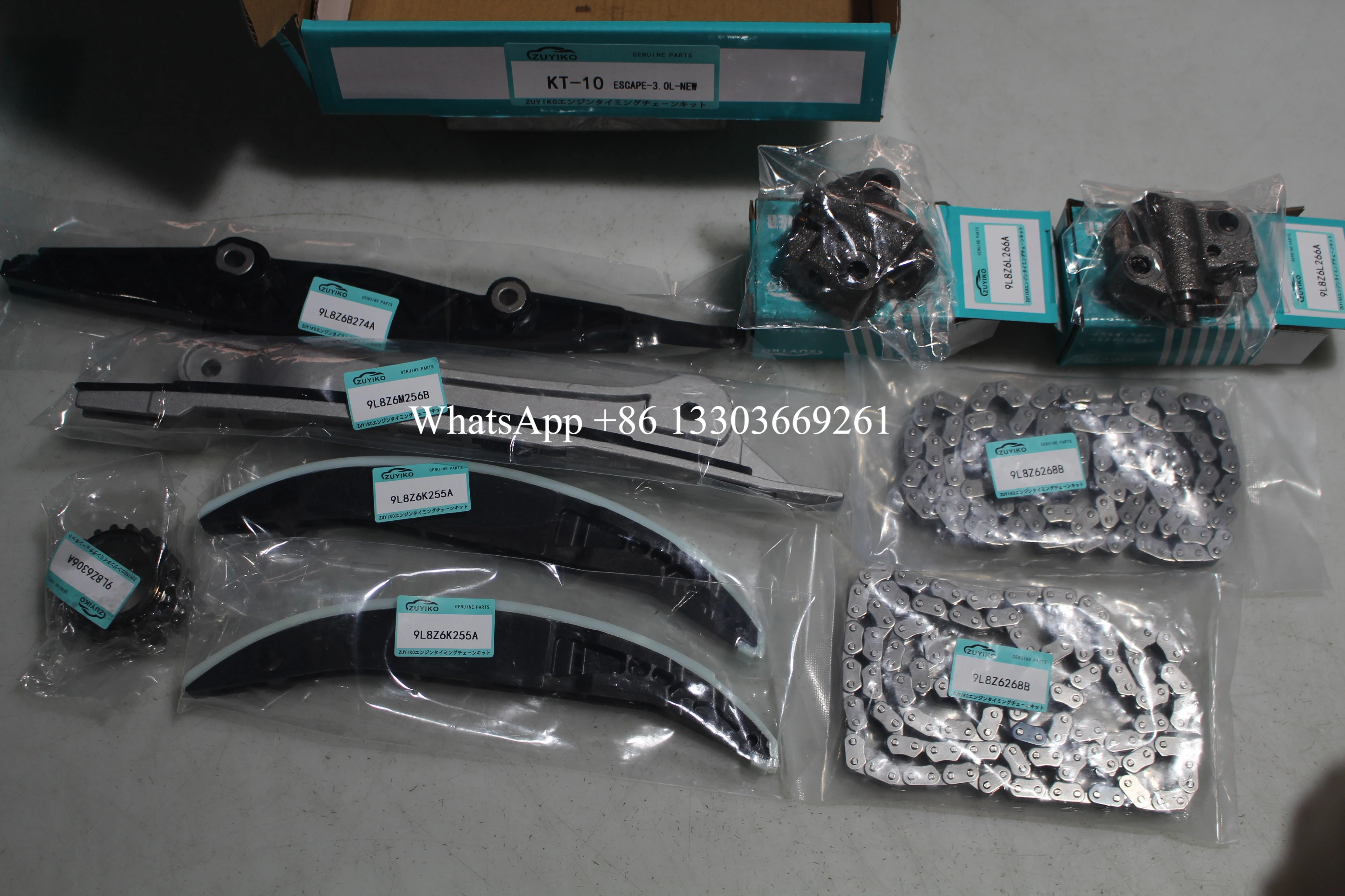 ESCAPE 3.0L TIMING CHAIN KIT FOR FORD escape 3.0l engine timing chain set GY01-12-201 KT-10
ESCAPE 3.0L TIMING CHAIN KIT FOR FORD escape 3.0l engine timing chain set GY01-12-201 KT-10