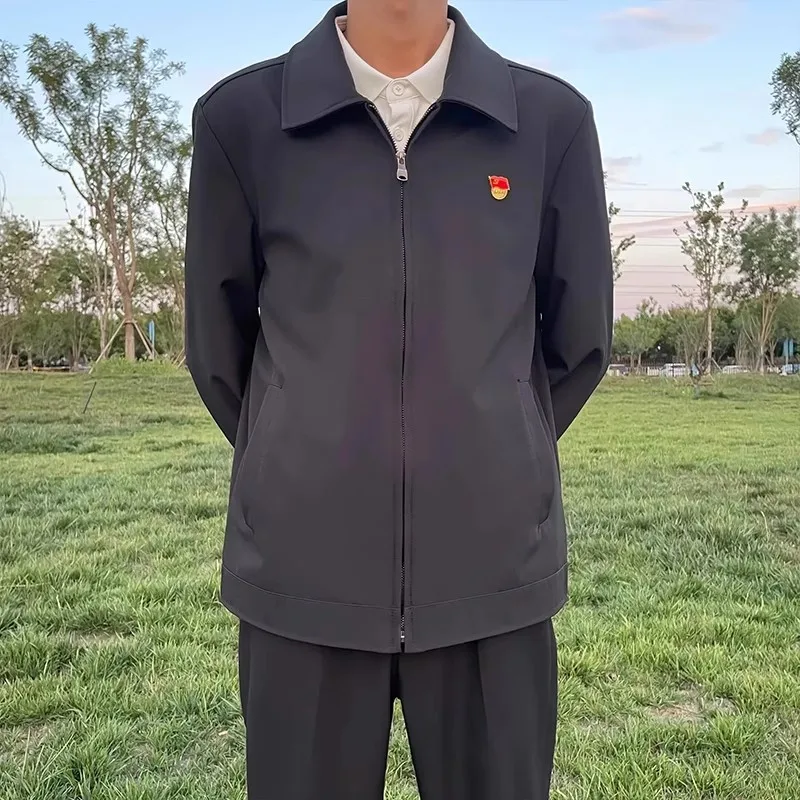 Young Men's Administrative Jacket Spring Autumn Winter Stylish Casual Coat for Civil Servants Bullworld Brand Slim Fit Long S...
Young Men's Administrative Jacket Spring Autumn Winter Stylish Casual Coat for Civil Servants Bullworld Brand Slim Fit Long S...