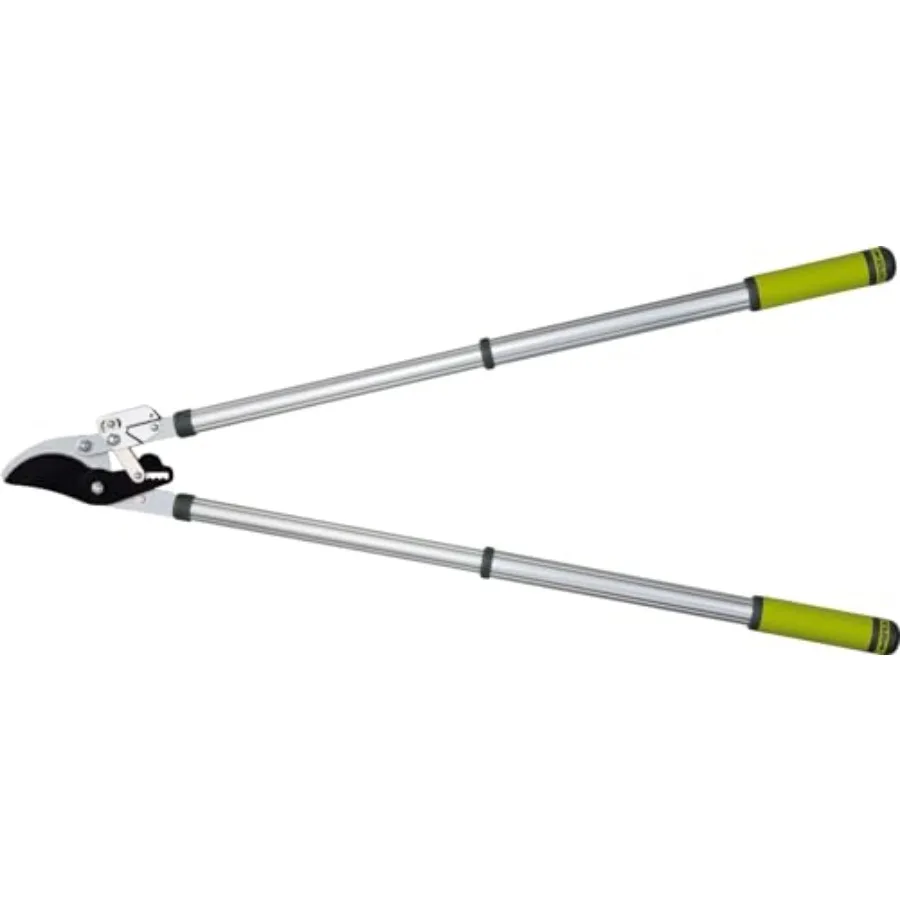 Ratcheting Extendable Bypass Lopper for Gardening - Heavy Duty Ratchet Lopper 39½" Extendable Long Handle Chops Through 1-3/4"
Ratcheting Extendable Bypass Lopper for Gardening - Heavy Duty Ratchet Lopper 39½" Extendable Long Handle Chops Through 1-3/4"