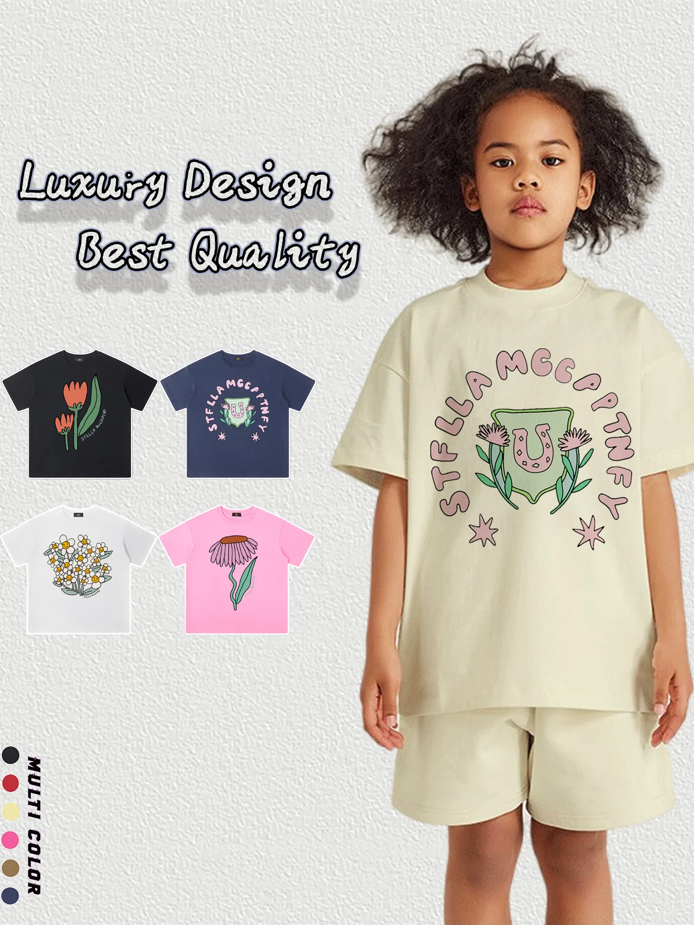 Cute Baby Girls Floral T-shirt Kids Summer Clothes %100 Cotton Child Top Vacation Casual Wear Sunflower Little Girl Short sleeve
Cute Baby Girls Floral T-shirt Kids Summer Clothes %100 Cotton Child Top Vacation Casual Wear Sunflower Little Girl Short sleeve