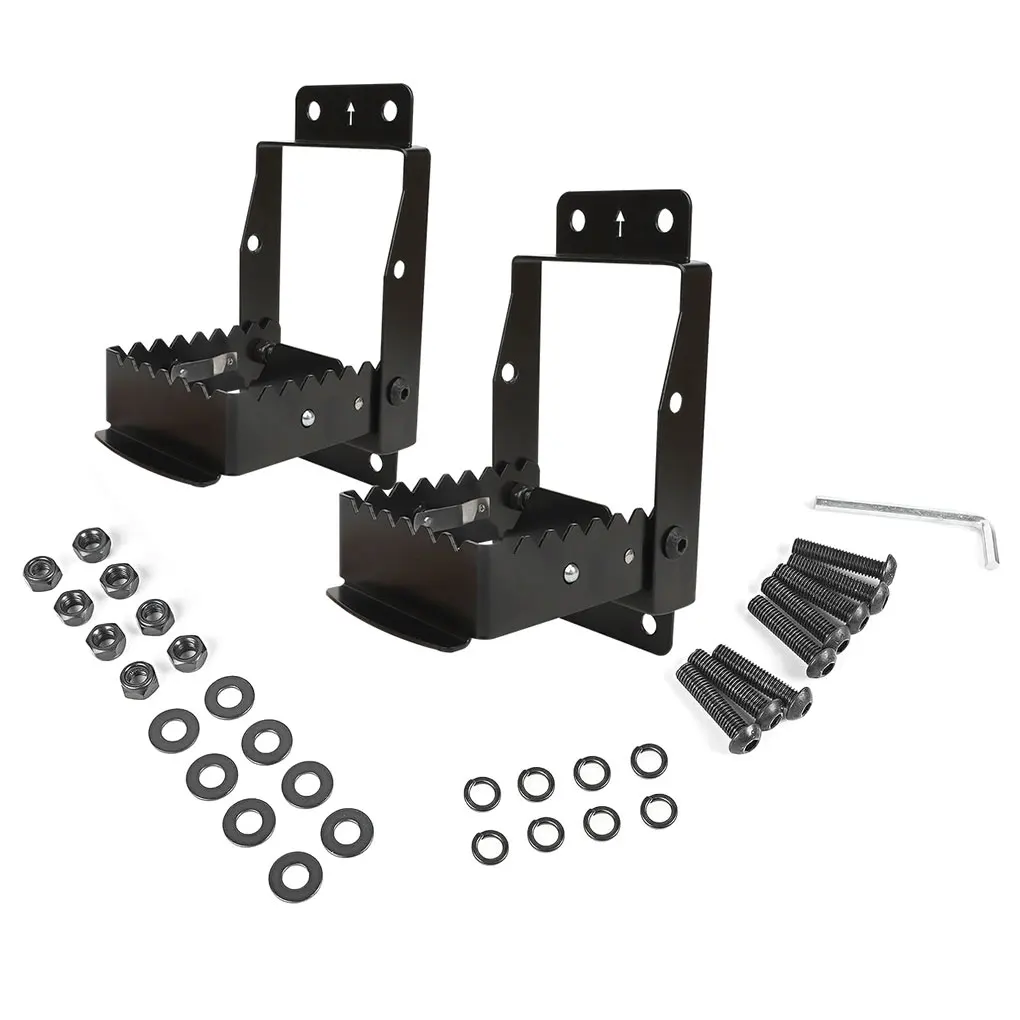 Black Durable Universal Steel Foot Rests Non-slide For Comfortable And Stylish ATV Rides Easy
Black Durable Universal Steel Foot Rests Non-slide For Comfortable And Stylish ATV Rides Easy