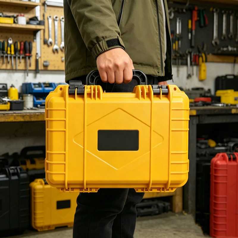 Waterproof Plastic Toolbox Portable Suitcase Hard Carry Electric Tool Box With Sponge Sturdy Hard Case And Flight Case Organizer
Waterproof Plastic Toolbox Portable Suitcase Hard Carry Electric Tool Box With Sponge Sturdy Hard Case And Flight Case Organizer