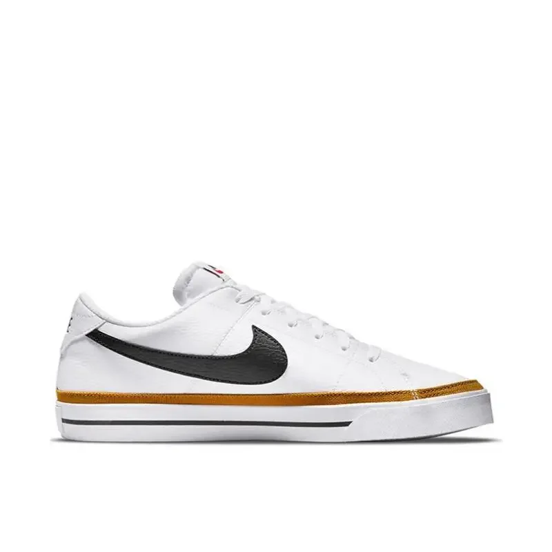 Nike Court Legacy Men Skateboarding Shoes Non Slip Low-Cut White Black Sneakers DH3162-100
Nike Court Legacy Men Skateboarding Shoes Non Slip Low-Cut White Black Sneakers DH3162-100
