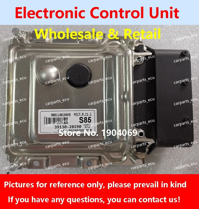 39130-2B190 S85 For Hyundai kia rio cerato car Engine computer board ME17.9.11.1 39111-03556 A48 ECU 39118-2BAD1 L602
39130-2B190 S85 For Hyundai kia rio cerato car Engine computer board ME17.9.11.1 39111-03556 A48 ECU 39118-2BAD1 L602