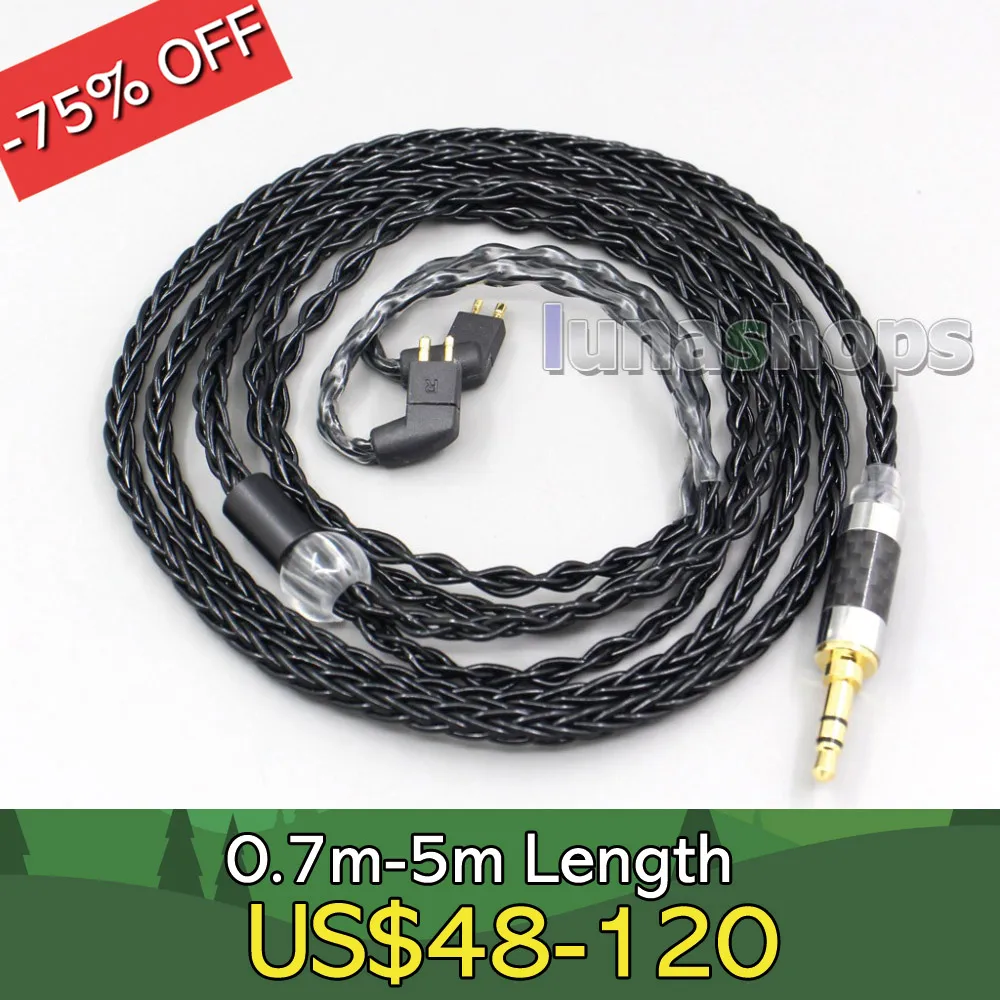 8 Core Silver Plated Black Earphone Cable For Fitear To Go! 334 private c435 mh334 Jaben 111(F111) MH333 223 22 LN006590
8 Core Silver Plated Black Earphone Cable For Fitear To Go! 334 private c435 mh334 Jaben 111(F111) MH333 223 22 LN006590