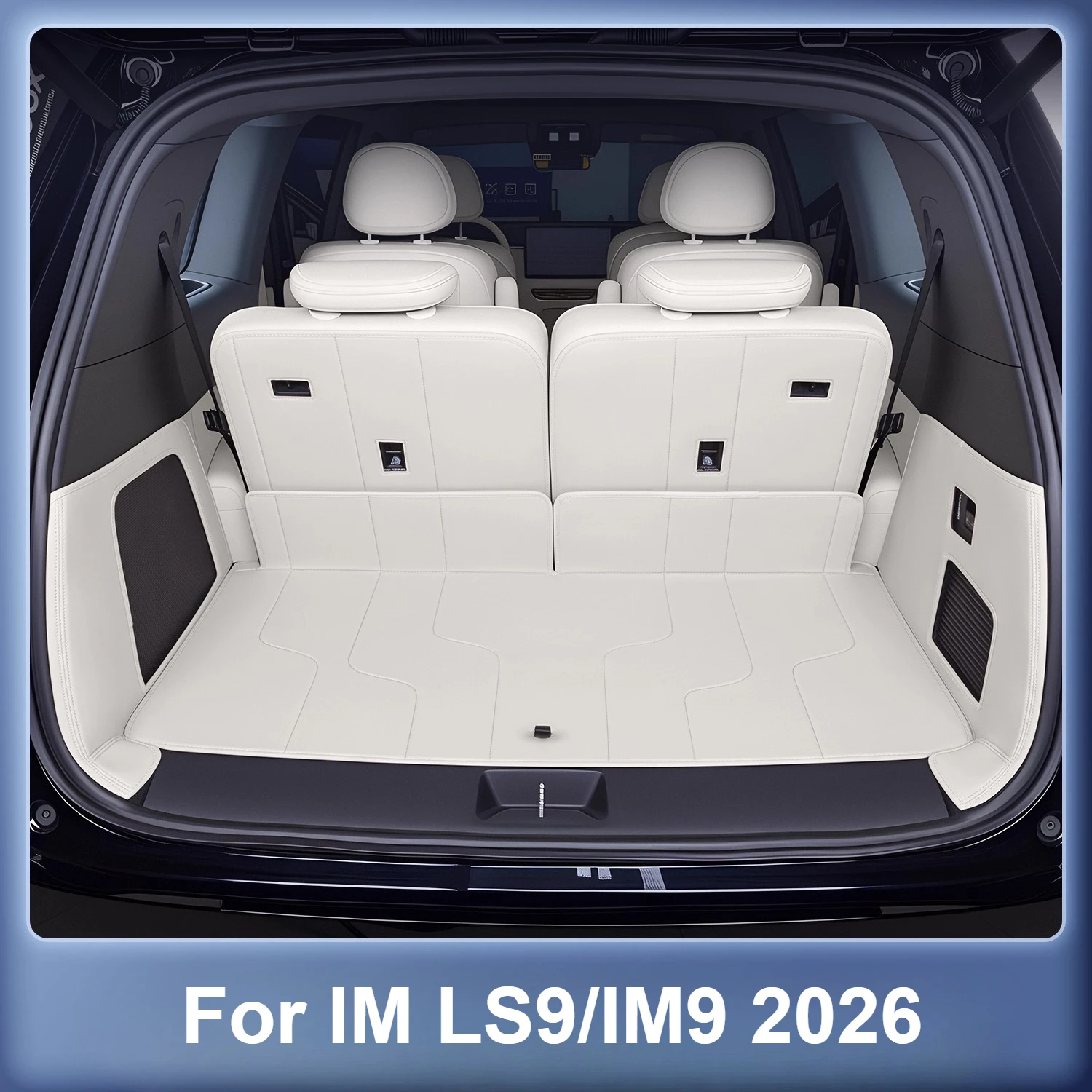 For IM LS9/IM9 2026 Full-Coverage Trunk Mat Leather Waterproof Wear-Resistant Carpet Car Accessories
For IM LS9/IM9 2026 Full-Coverage Trunk Mat Leather Waterproof Wear-Resistant Carpet Car Accessories