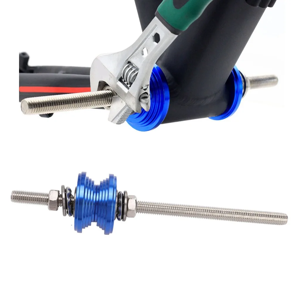 Aluminum Alloy Bicycle Headset Install Tool 25cm Length Versatile Headset Cup Press Tool Easy Installation
Aluminum Alloy Bicycle Headset Install Tool 25cm Length Versatile Headset Cup Press Tool Easy Installation