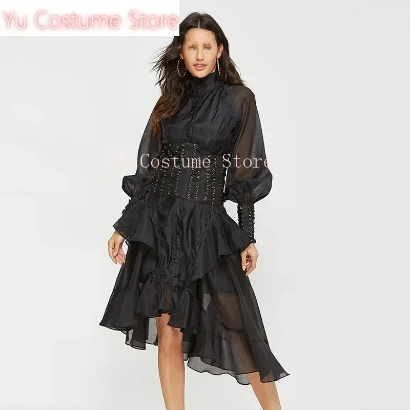 Spring Yu Costume Heavy Industry Vintage Printing Asymmetrical Dress Retro Floral Midi Dress Net Red Thirteen Lines Delivery
Spring Yu Costume Heavy Industry Vintage Printing Asymmetrical Dress Retro Floral Midi Dress Net Red Thirteen Lines Delivery