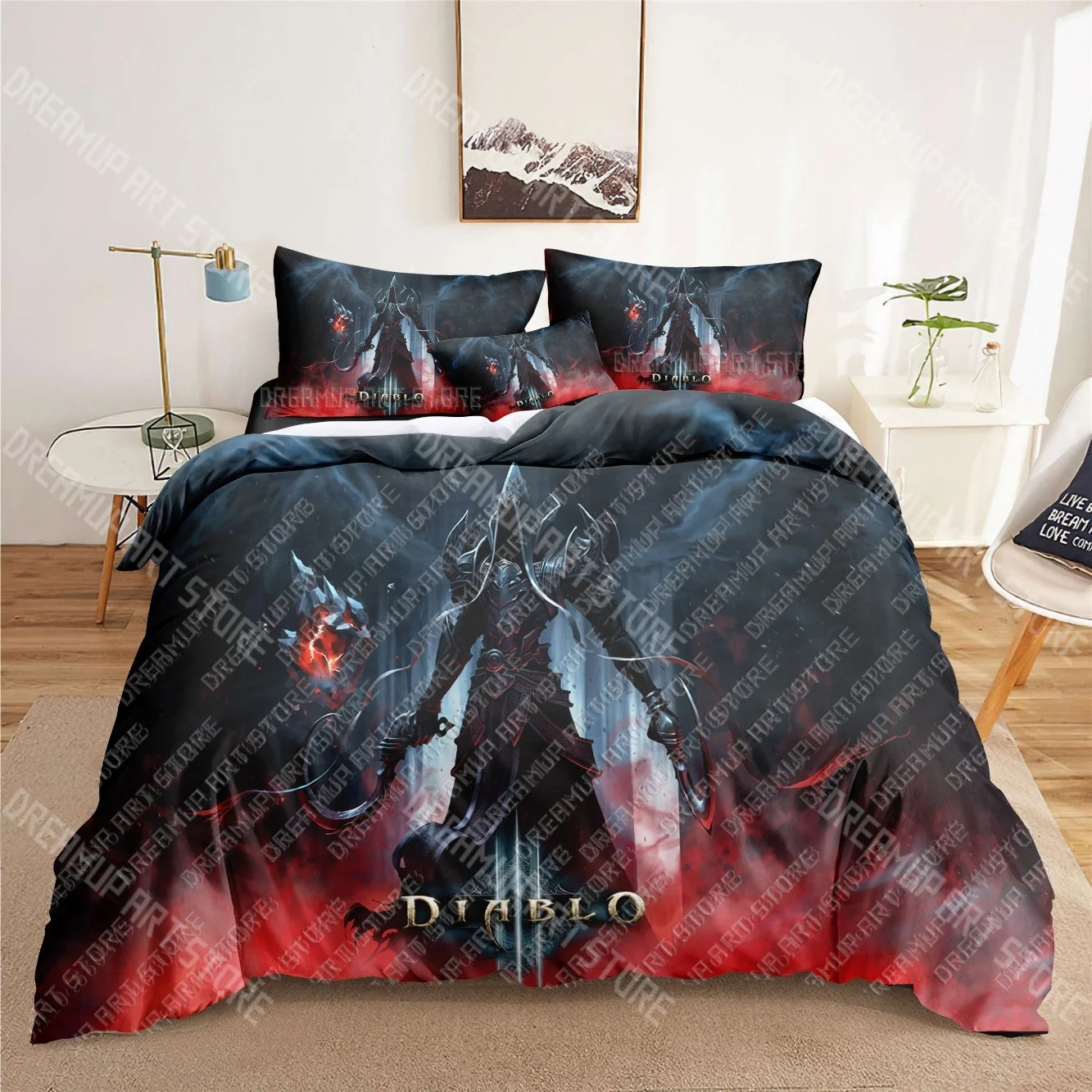 Diablo Reaper of Soul 3D Bedding Sets print duvet cover Adults_ children bed comforter birthday gift dropshipping
Diablo Reaper of Soul 3D Bedding Sets print duvet cover Adults_ children bed comforter birthday gift dropshipping