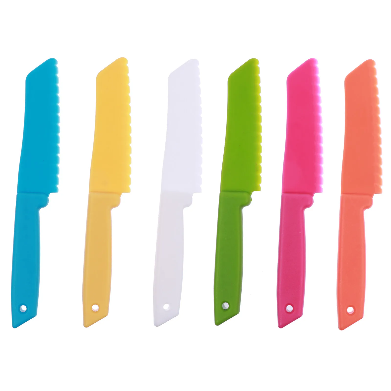 6 pcs Cake Knife With Serrated Edges Safe Plastic Dessert Cutters For Fruit Bread Cutting Baking Party Kitchen
6 pcs Cake Knife With Serrated Edges Safe Plastic Dessert Cutters For Fruit Bread Cutting Baking Party Kitchen