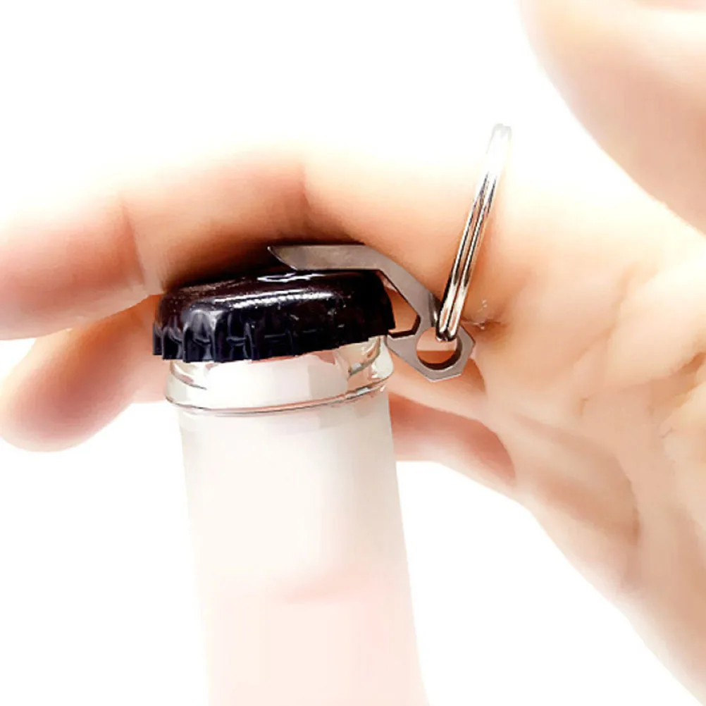 2Pcs Mini Stainless Steel Bottle Opener Hexagon Keychain Portable Lightweight Beer Can Lid Opener Practical for Outdoor Use
2Pcs Mini Stainless Steel Bottle Opener Hexagon Keychain Portable Lightweight Beer Can Lid Opener Practical for Outdoor Use
