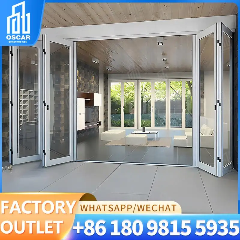 Customizable Bifold Folding Doors for European Office Spaces Factory Made Bifold Door
Customizable Bifold Folding Doors for European Office Spaces Factory Made Bifold Door
